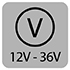 12 / 36V Symbol