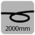 2000mm Cable Symbol