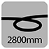 2800mm Cable Symbol