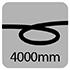 4000mm Cable Symbol