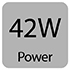 42W Power Symbol