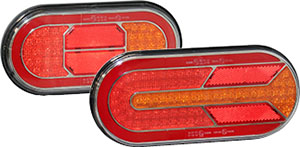Oval LED Rear Lamps