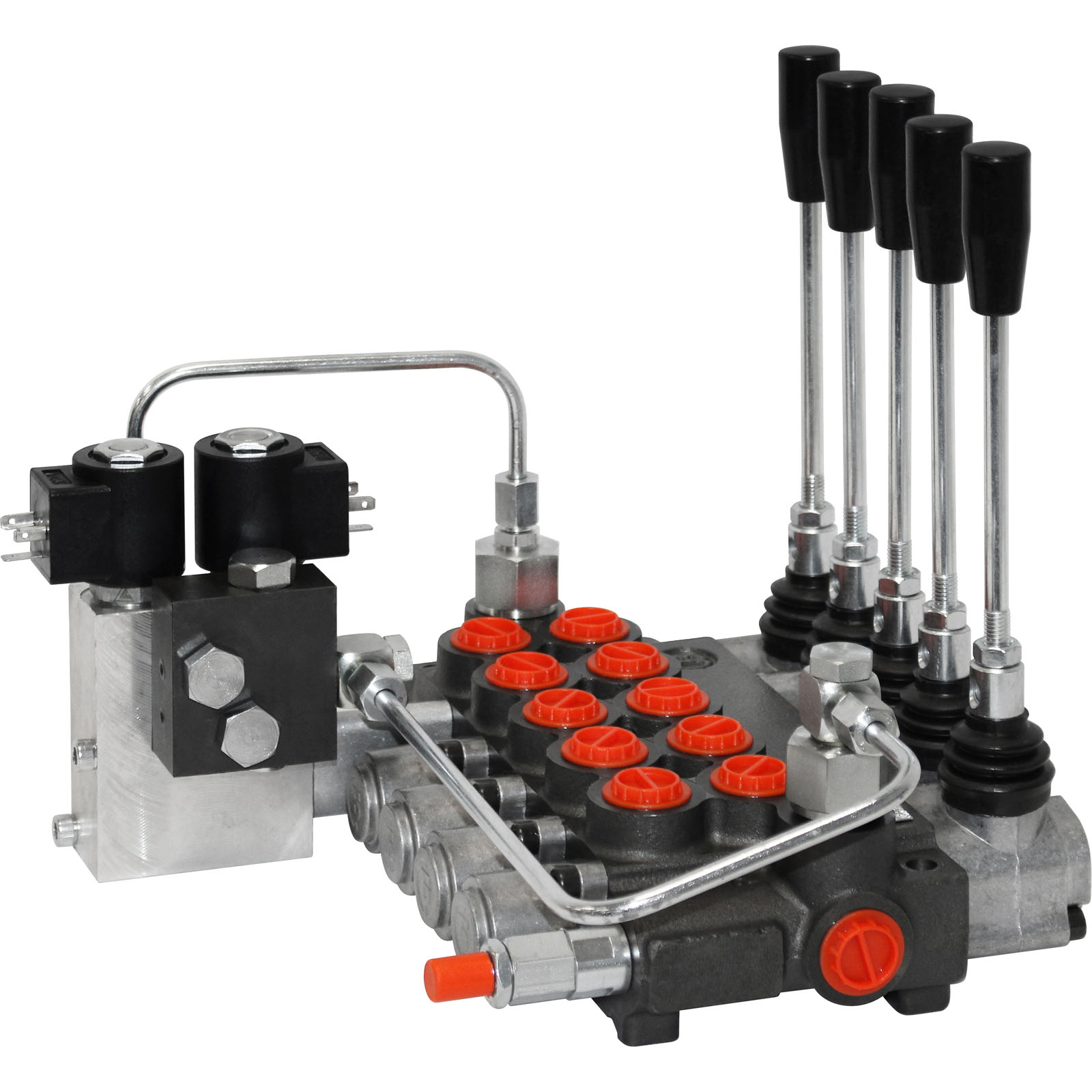 RECOVERY VEHICLE VALVE 5 BANK(1x24V) ELECTRO-HYDRA
