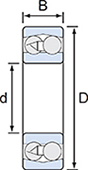 Self Aligning Bearing Drawing