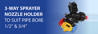 3 Way Sprayer Nozzle Holder