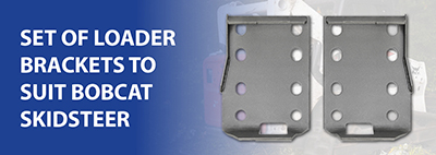 Loader bracket to suit Bobcat skidsteer